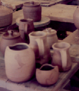 Pinched Pots and pitchers ready for review [click for larger (776 kb) image]