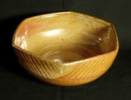 Shino Pentagonal Bowl